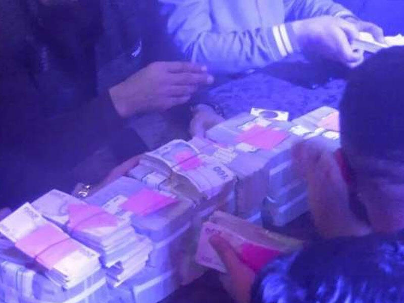 Məşhur ailənin toyunda milyonlarla pul yığıldı - VİDEO