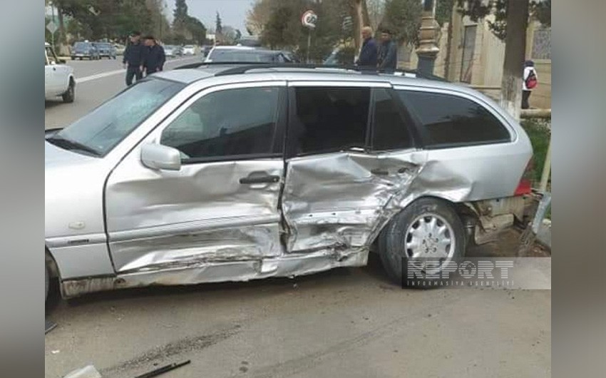 Ağır qəza baş verib: Yaralılar var