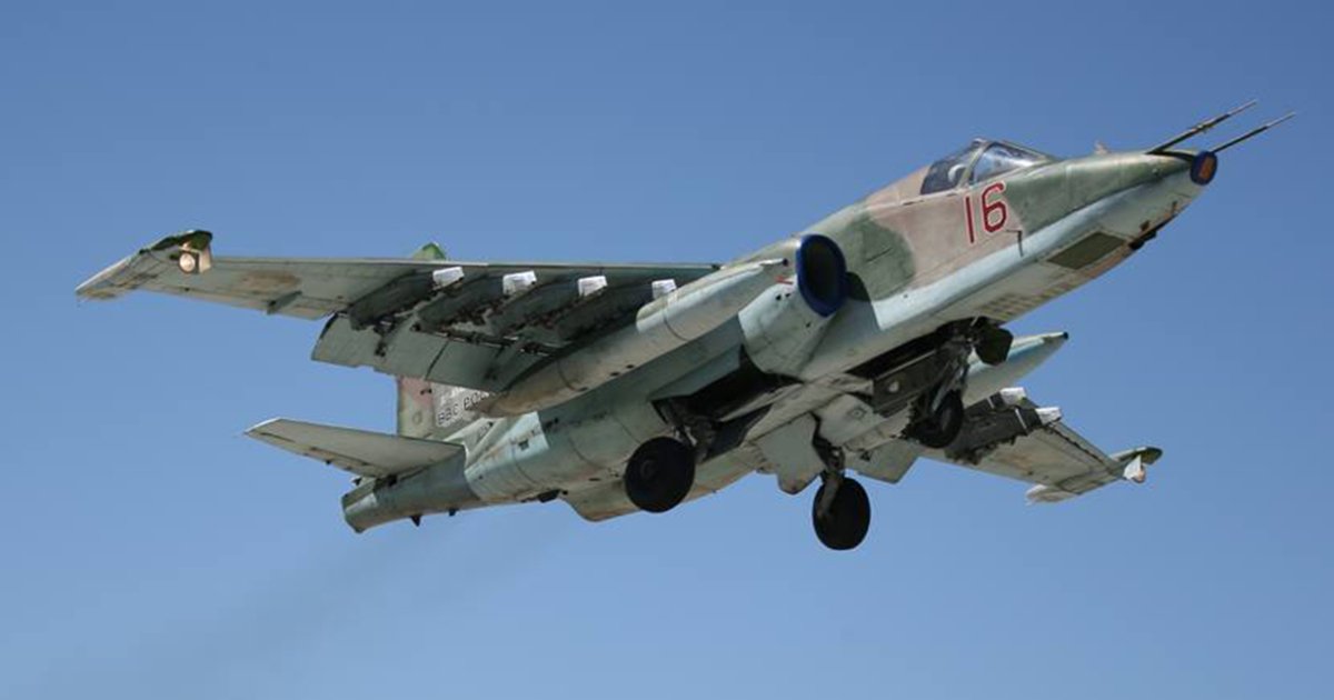 Rusiyanın \\\"Su-25\\\"-i vuruldu