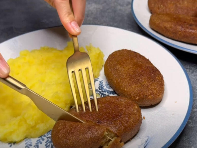 Ətsiz kotlet resepti: Həm sərfəli, həm də ləzzətli - VİDEO