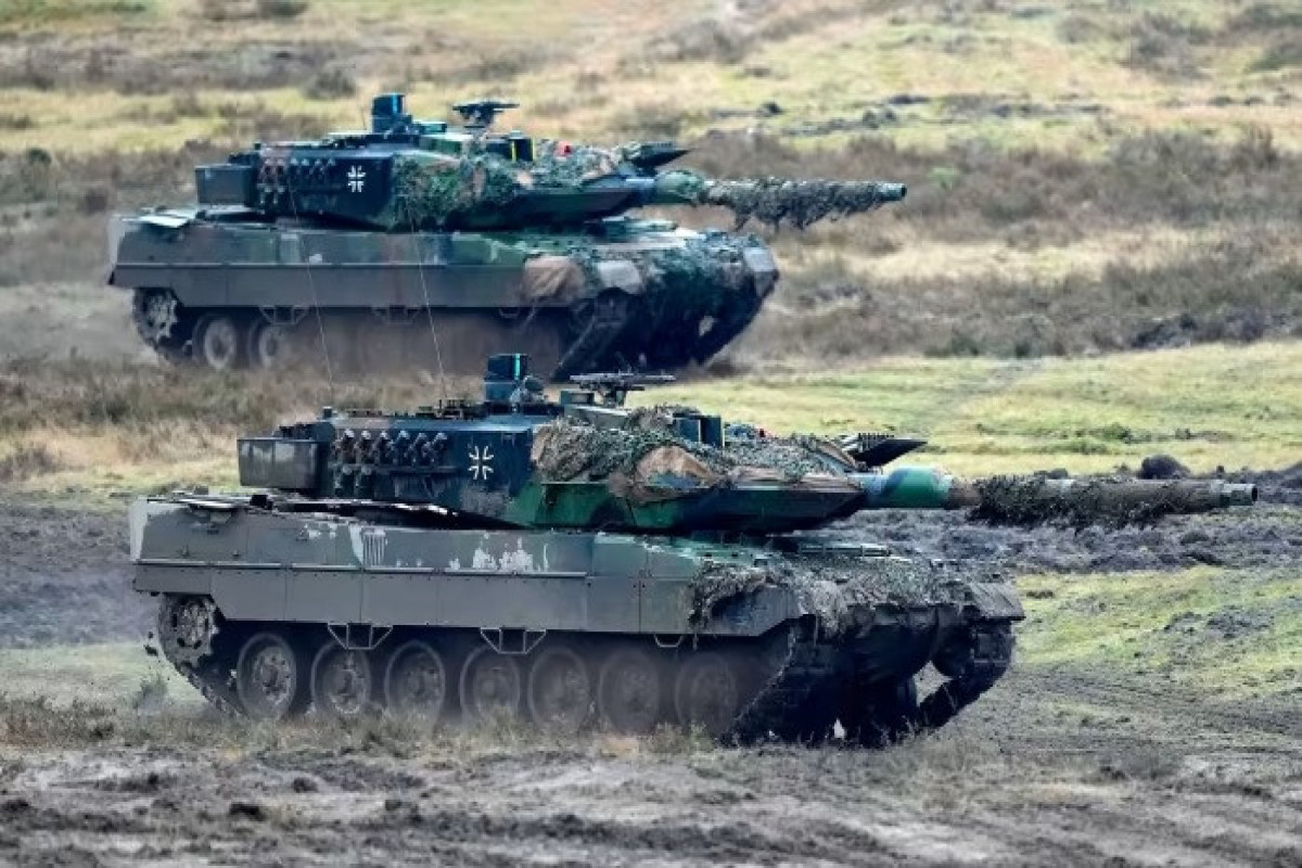 Almaniyanın göndərdiyi 18 “Leopard-2” tankı Ukraynadadır