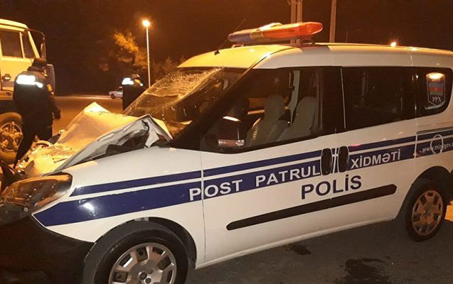 Post Patrulla “Mercedes” toqquşmuşdu - Qadın öldü