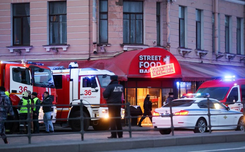 Sankt-Peterburqdakı partlayışda xəsarət alanların sayı 40-a çatıb