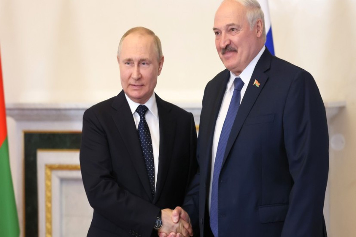 Putinlə Lukaşenko görüşdü
