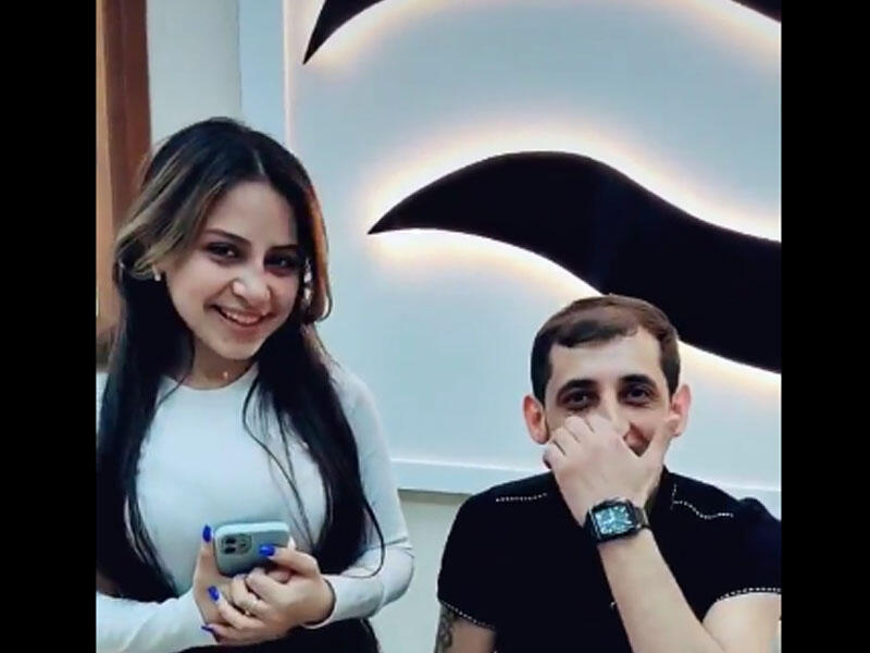 Erməni qızı \\\"Noldu, Paşinyan\\\"ı oxuyanı tanıdı: yaxınlaşıb GÖRÜN NƏ DEDİ - VİDEO