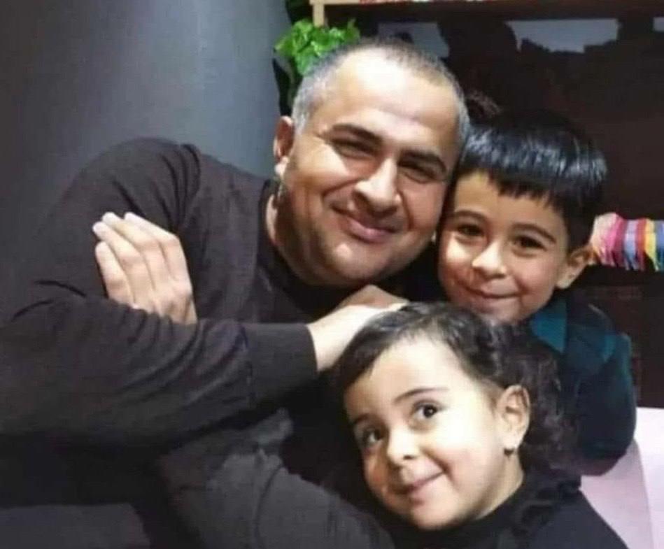 Şəhidin  övladları ilə ürəkdağlayan FOTOSU