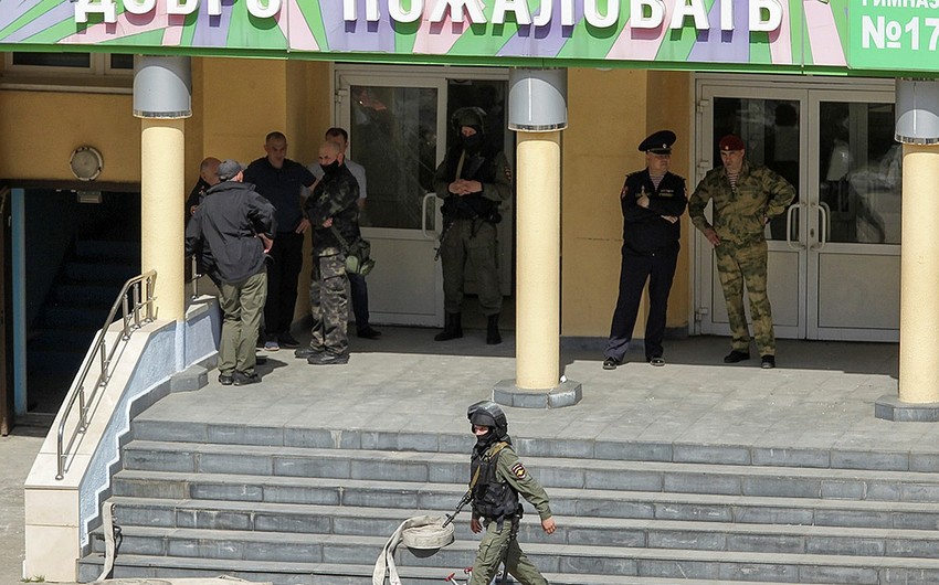 Məktəbdə atışma: Yaralılar var