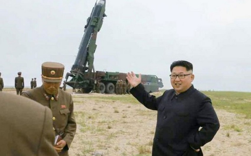 Şimali Koreya yeni ballistik raketini sınaqdan keçirib