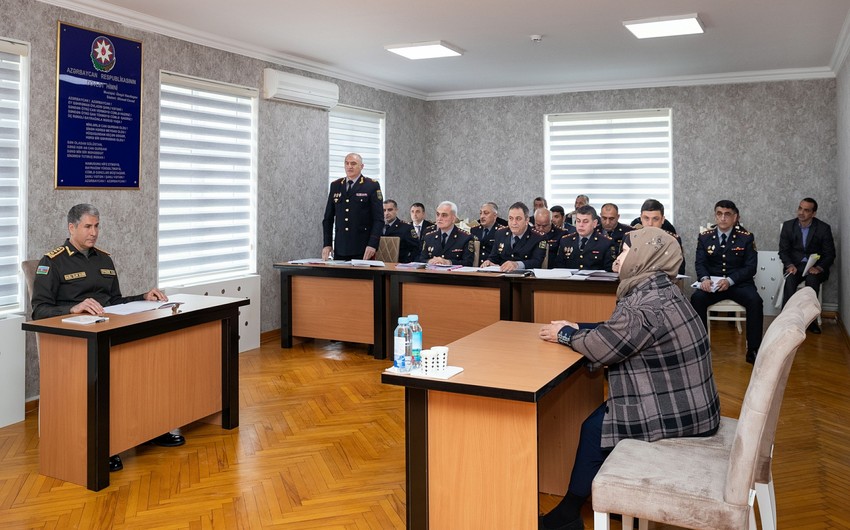 Daxili işlər naziri Sabirabadda vətəndaş qəbulu keçirib