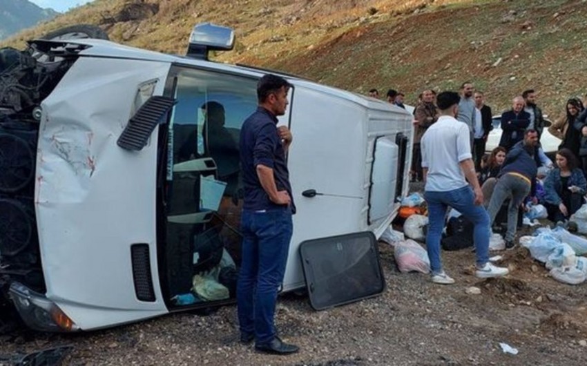 Türkiyədə ağır qəza baş verib