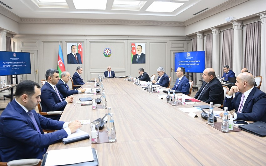 SON DƏQİQƏ! İqtisadi  Şurada təcili iclas keçirildi - Tapşırıq verildi