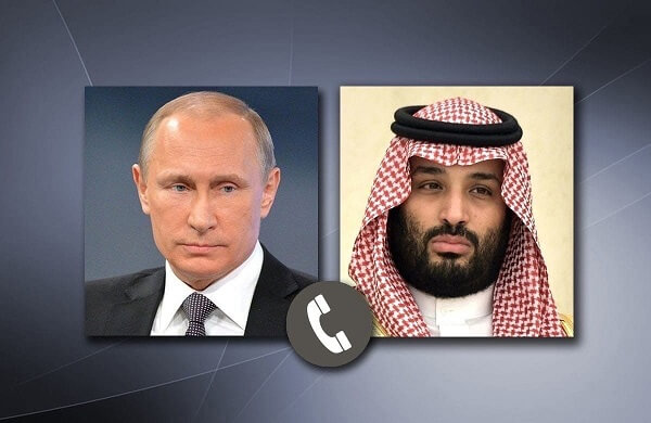 Putin Səudiyyə Ərəbistanının vəliəhd şahzadəsi Bin Salmanla danışdı