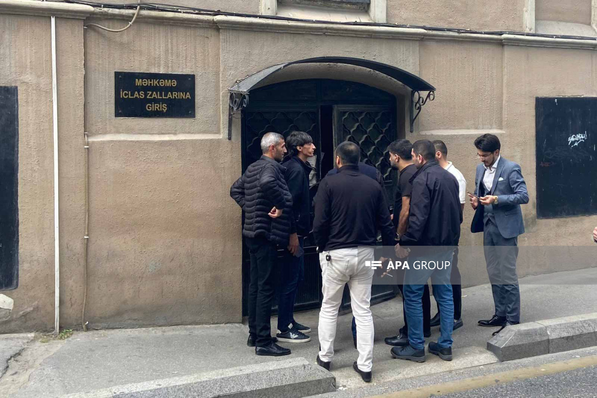 Meyxanaçılar məhkəməyə gəldi  - FOTOLAR