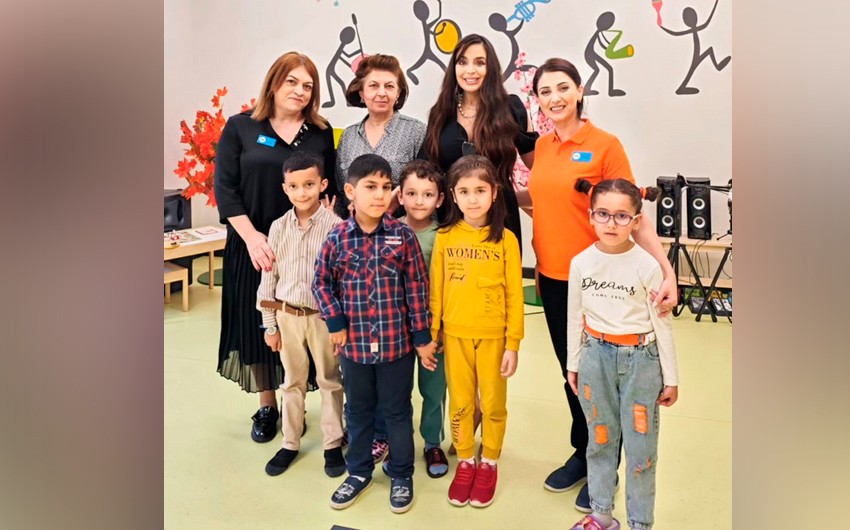 Leyla Əliyeva USG Erkən Müdaxilə Mərkəzində olub