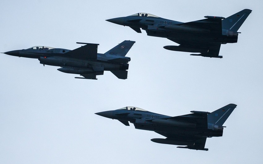 NATO təyyarələri havaya qalxdı
