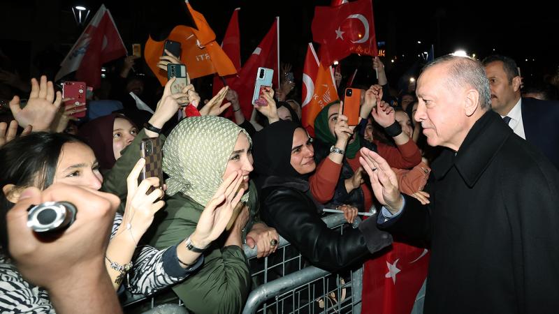 Ərdoğan Ankaraya gedib - FOTOLAR