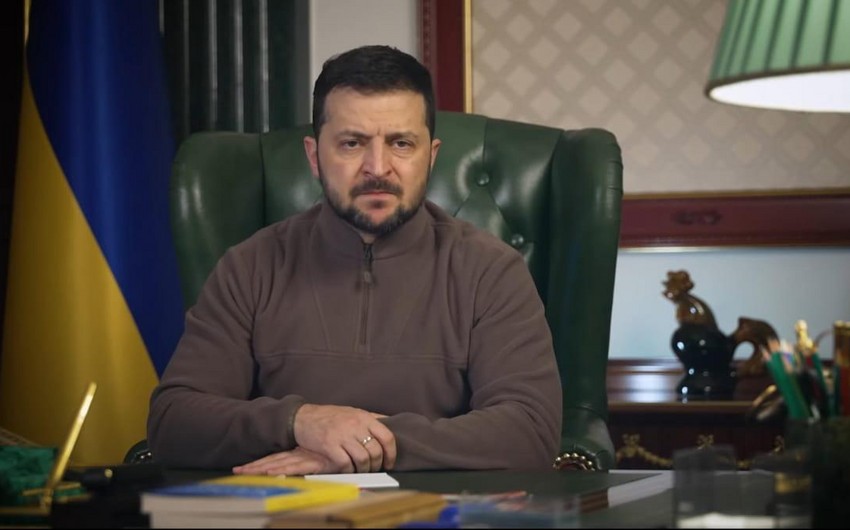 Volodimir Zelenski Londonda səfərdədir