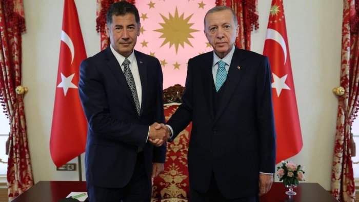 Ərdoğanla Sinan Oğan arasında görüş başa çatıb