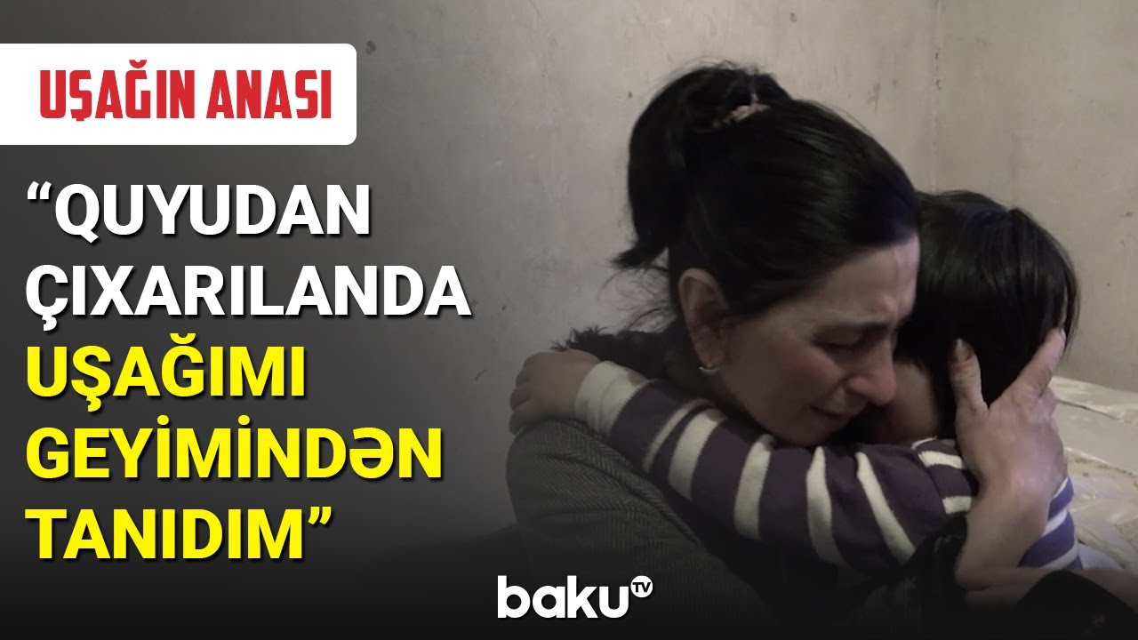 Övladı quyuya düşərək həlak olan anadan ürək dağlayan sözlər (VİDEO)