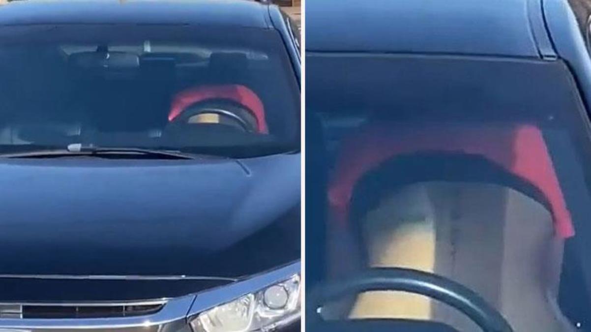 Maşında əxlaqsız görüntüləri yayıldı: Polis döyməsindən tapdı — FOTOLAR