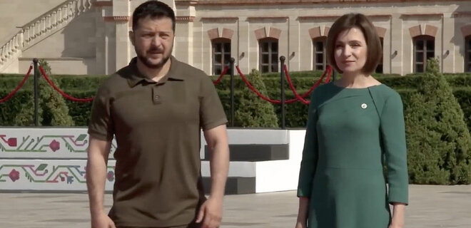 Zelenski Moldovaya getdi  -  VİDEO