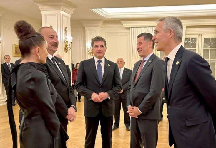 Əliyev və Oğanın gündəm olan görüntüsü - FOTO