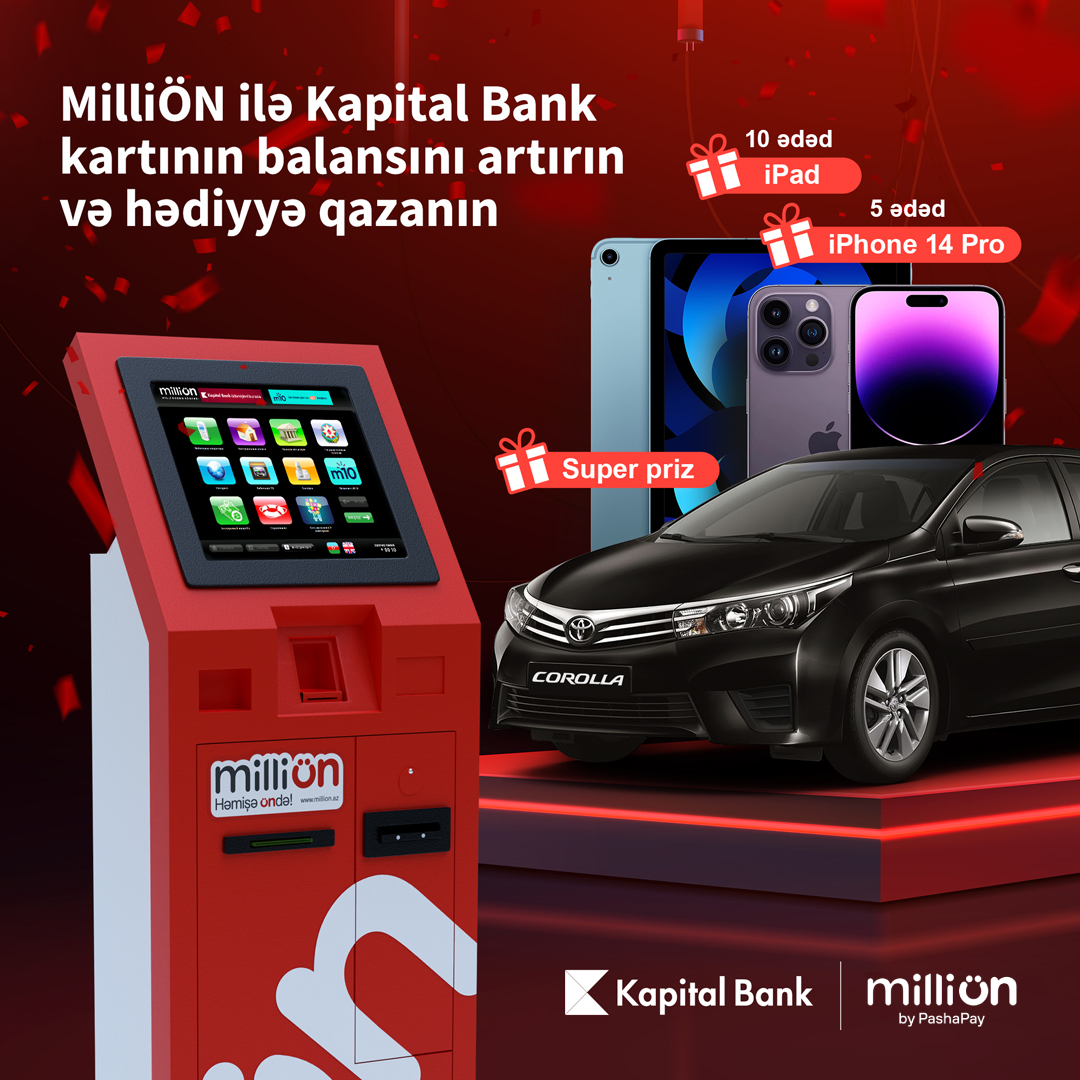 Kapital Bank-ın PashaPay ilə birgə keçirdiyi lotereya davam edir