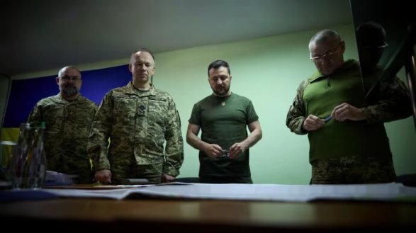 Zelenski elan etdi: Donetsk vilayətində şiddətli döyüşlər gedir, nəticə var
