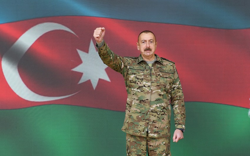 Prezident Silahlı Qüvvələr Günü münasibətilə paylaşım edib