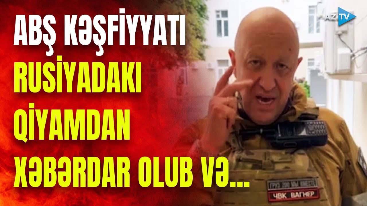 ŞOK!Rusiyadakı hadisələrin arxasında kim dayanıb? - VİDEO