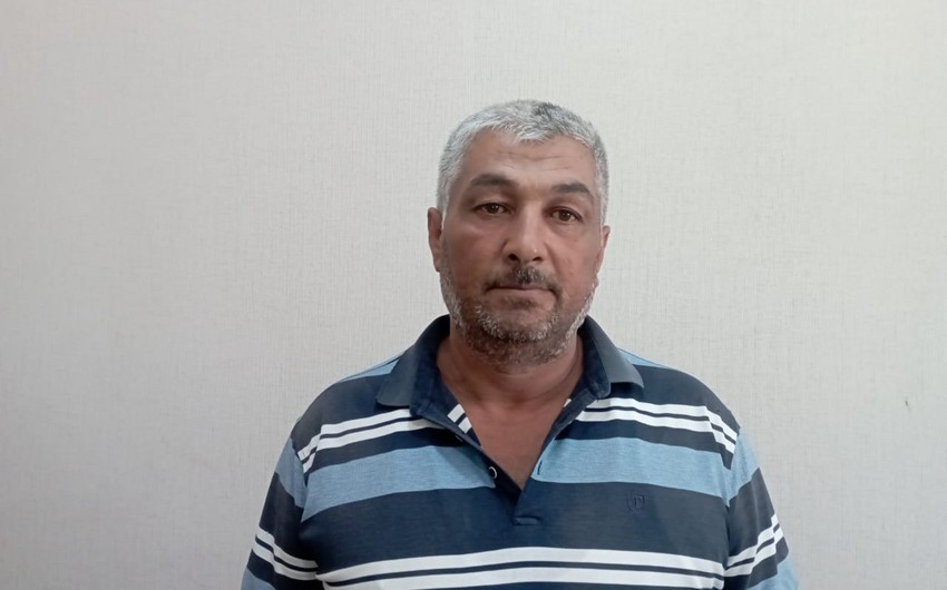 Həyətində narkotik əkirmiş