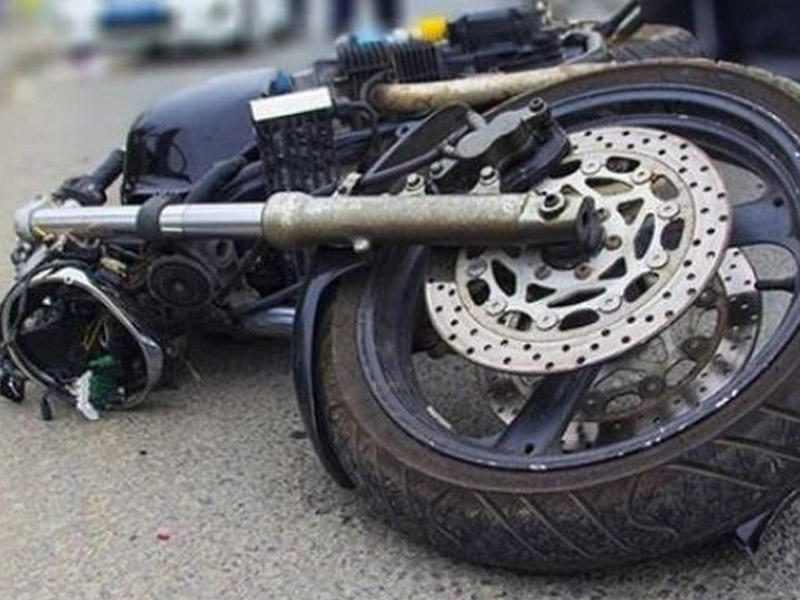 Gəncədə kuryer qəzaya düşdü&nbsp;