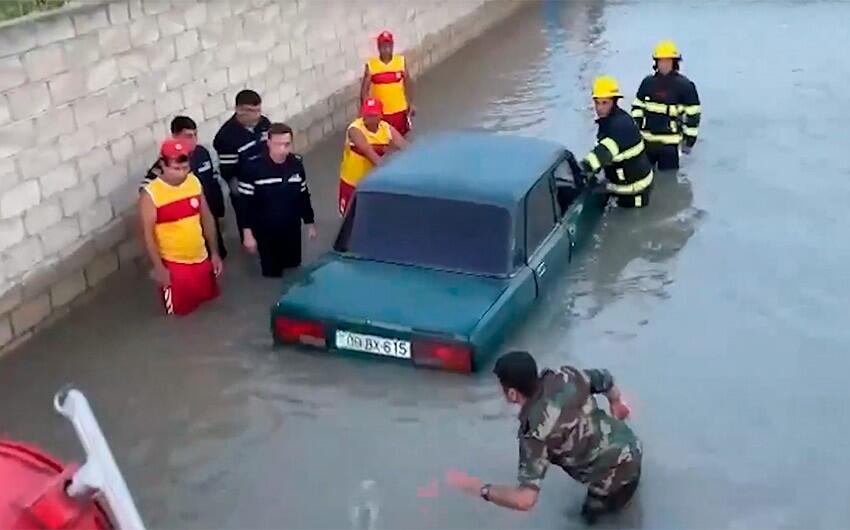 Qaraqoyunlu kəndində təxliyə işləri həyata keçirilib