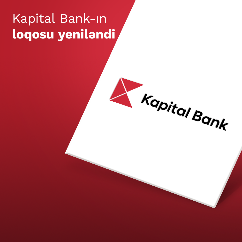 Kapital Bank loqosunu yenilədi