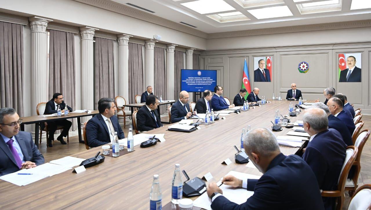 Təhlükə potensiallı obyektlərin Elektron Məlumat Bazası yaradılacaq - FOTO