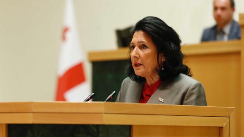 Gürcüstan prezidenti: Rusiya torpaqlarımızın 20 faizini işğal edib