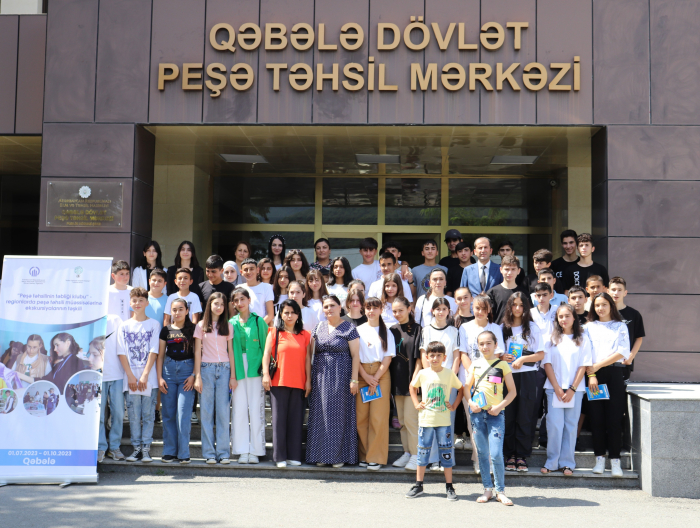 Regionlarda peşə təhsilinin əhəmiyyəti təbliğ olunur - FOTOLAR