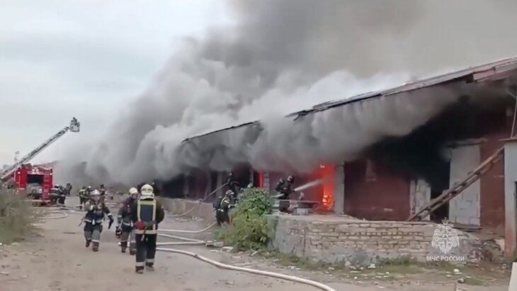 Moskvada  dəmir yolu stansiyasında yanğın olub