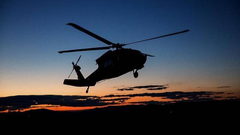 İranda helikopter qəzaya uğradı