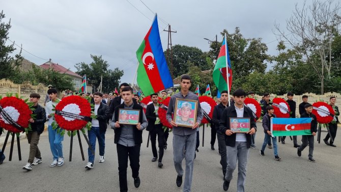 Şəhid Sənan Mirzəyev Masallıda dəfn edildi – VİDEO/FOTOLAR