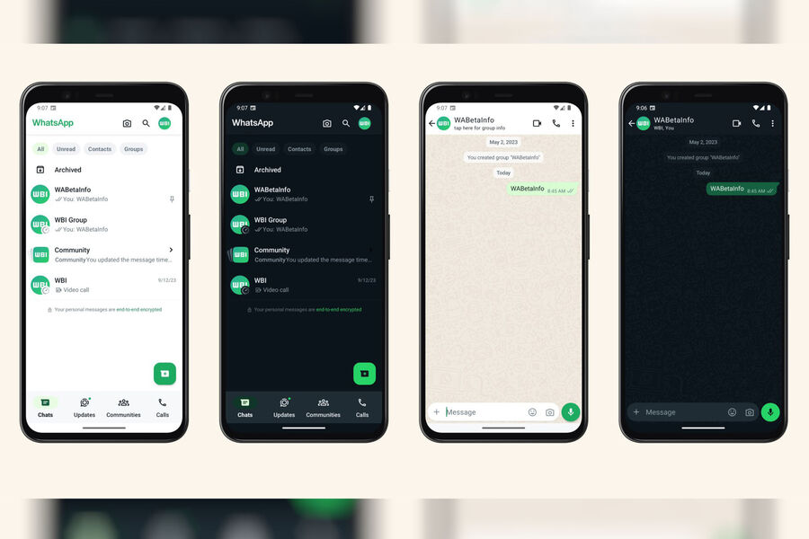 WhatsApp interfeys dizaynını yeniləyib