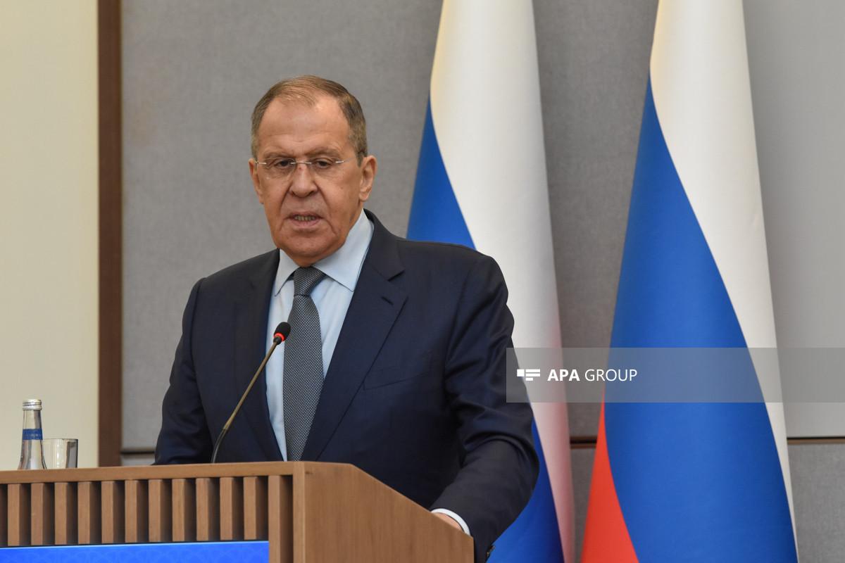 Lavrov Ermənistanın KTMT-dən mümkün çıxışı ilə bağlı bəyanatlarına münasibət bildirib