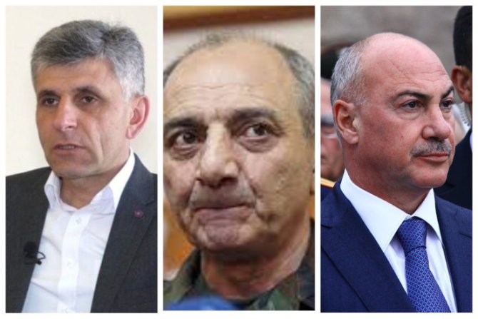 Bako Saakyan, Arkadi Qukasyan və David İşxanyan saxlanılaraq Bakıya gətirildi