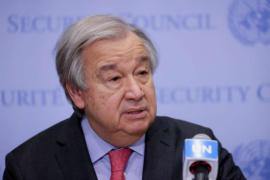 Quterreş İsraili Qəzzada əməliyyatlar zamanı humanitar qanunlara hörmət etməyə çağırıb