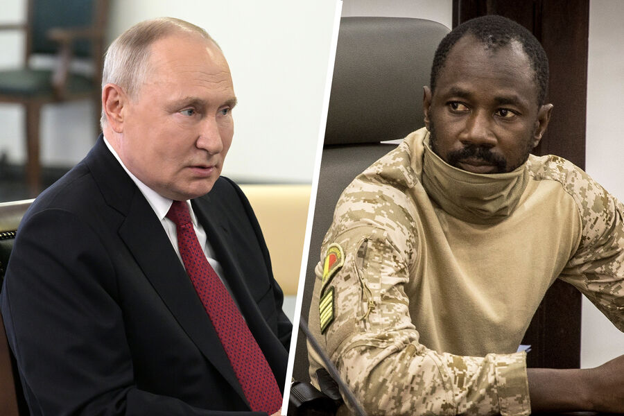 Mali lideri Putinə zəng edib