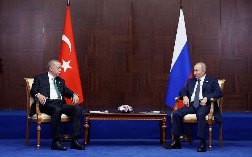 Ərdoğan Putinlə danışır