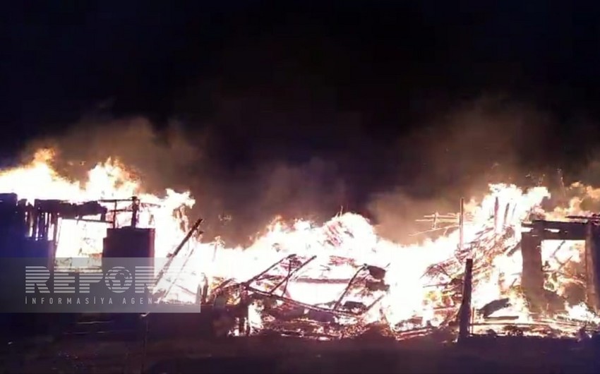 Azərbaycanda gecə saatlarında dəhşətli yanğın: Xeyli sayda ölən var