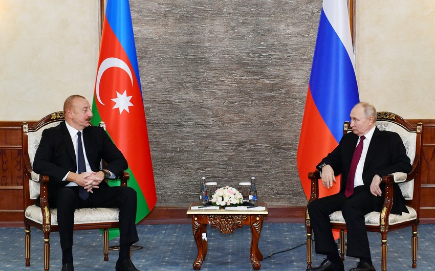 Putinlə Əliyev nədən danışıb? - DETALLAR