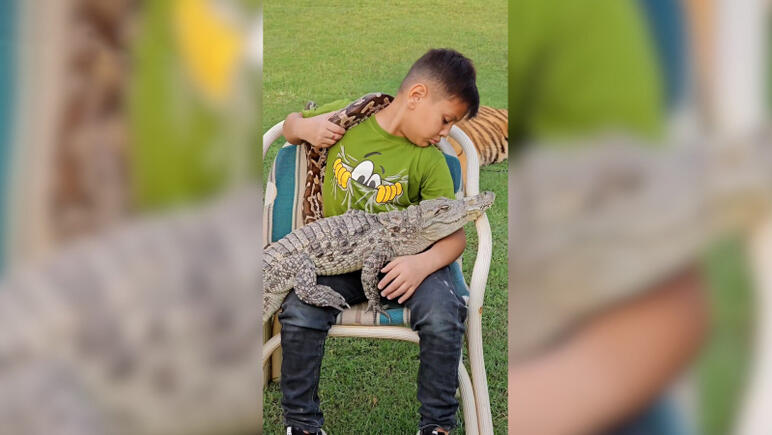 Bu uşağın cəsarəti görənləri şoka saldı - VİDEO