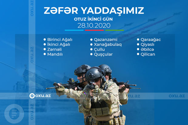 12 kəndin işğaldan azad edilməsindən üç il keçir - SİYAHI + FOTO
